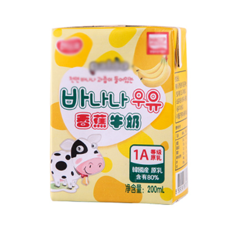 牛奶-饮乐多香蕉牛奶